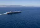 USS Gerald R. Ford transits Strait of Gibraltar