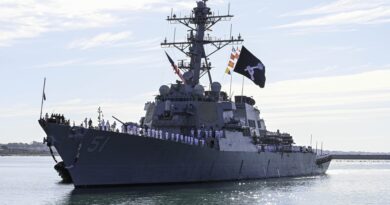 USS Arleigh Burke sailors awarded Armed Forces Service Medal for ‘12-Day War’ operations