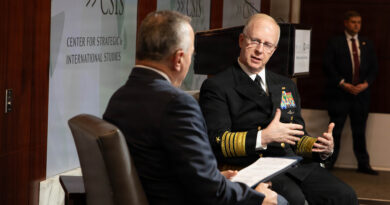 Minesweeping technology in the Middle East is ‘a very good package,’ Caudle says