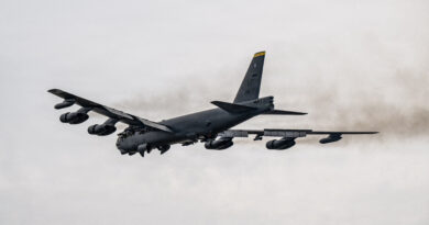 B-52 Stratofortress crashes after takeoff at California air base