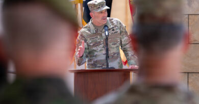 Gen. Christopher Donahue relinquishes command of US Army Europe and Africa