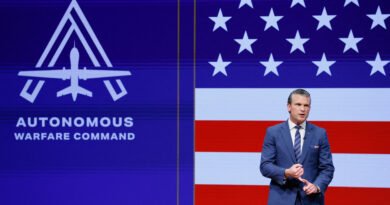 Hegseth announces new four-star command for autonomous warfare