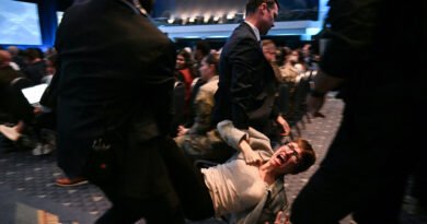 ‘You’re a coward’: Protesters heckle Hegseth during AUSA panel